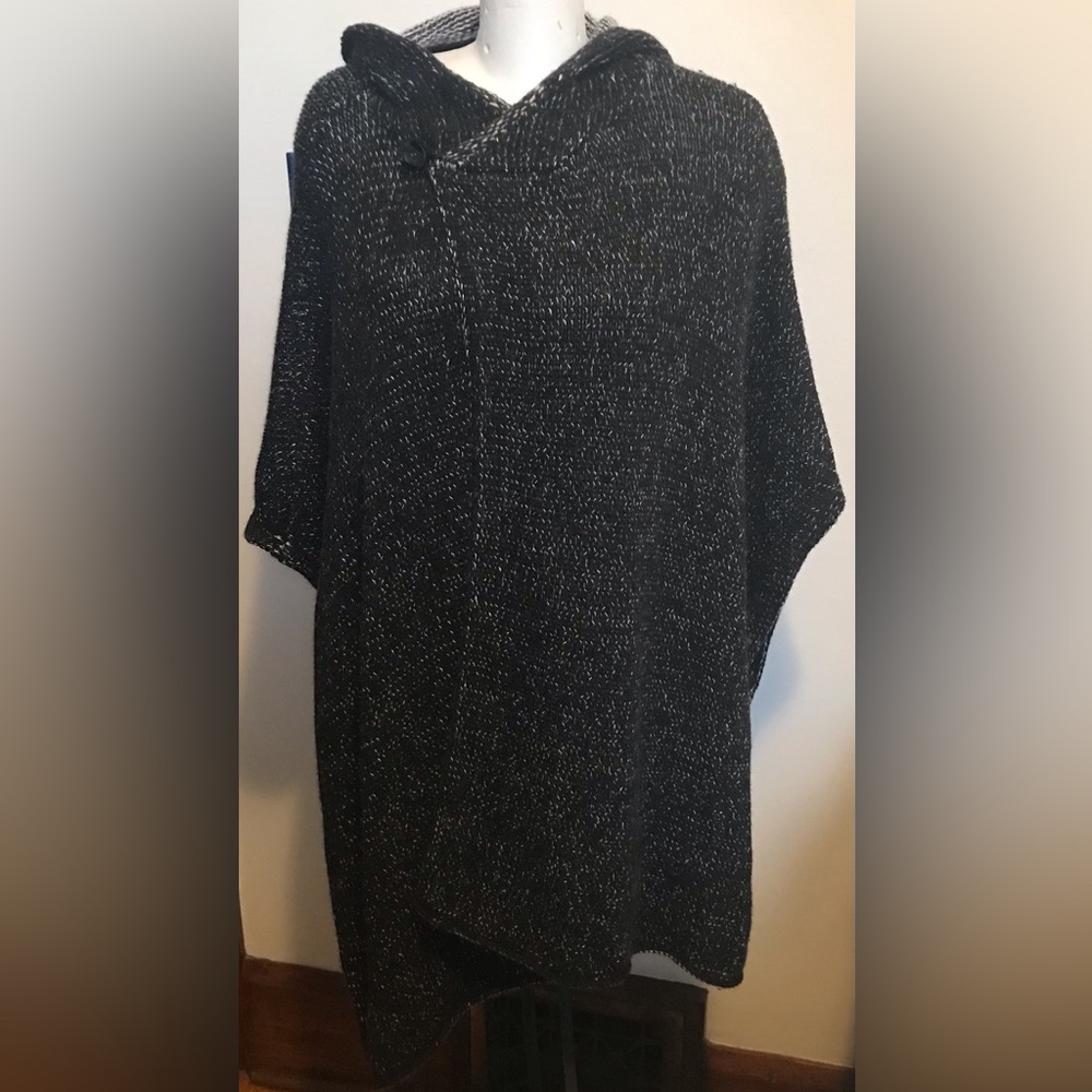 TBA Hooded Long Cape/Shrug - Size S/M